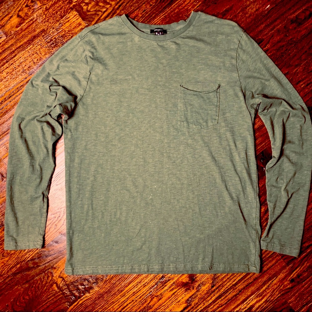 LONG SLEEVE POCKET TEE
